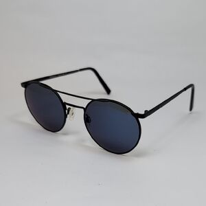 Round Black Sunglasses